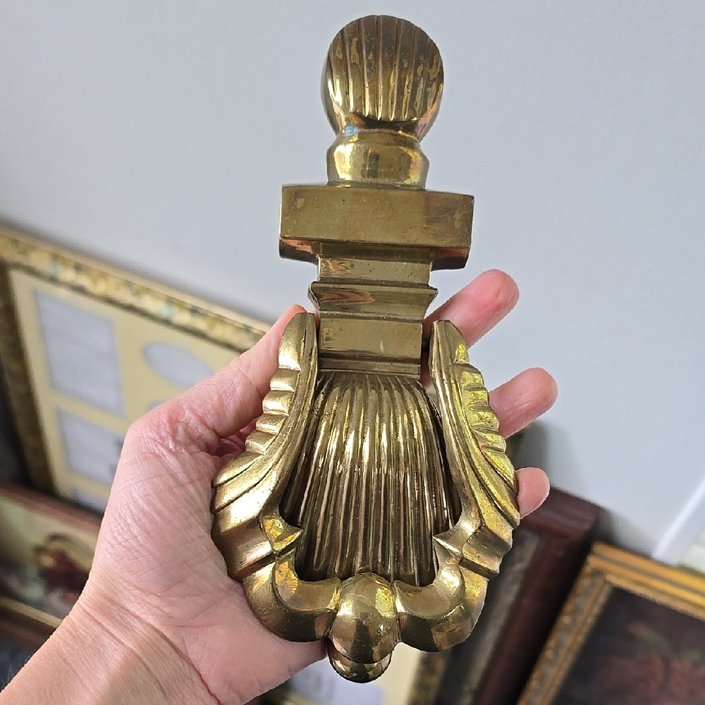 Solid Brass Door Knocker